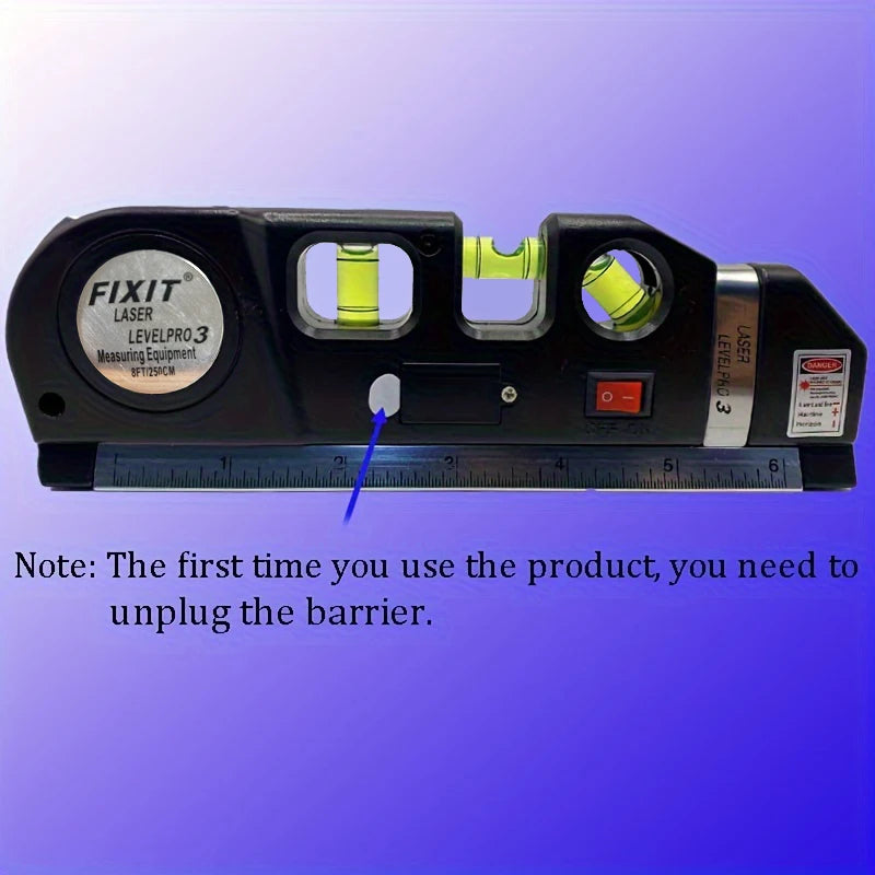 CowLost | product_id-homefish-multipurpose-easy-to-use-laser-level-kit-with-cross-line-and-8ft-tape-measure |10