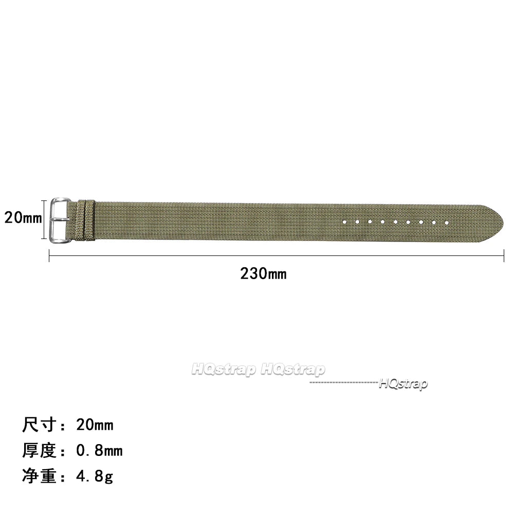 CowLost | product_id-nylon-canvas-ribbed-20mm-22mm-sport-watch-strap-replacement-for-smartwatch-unisex |12