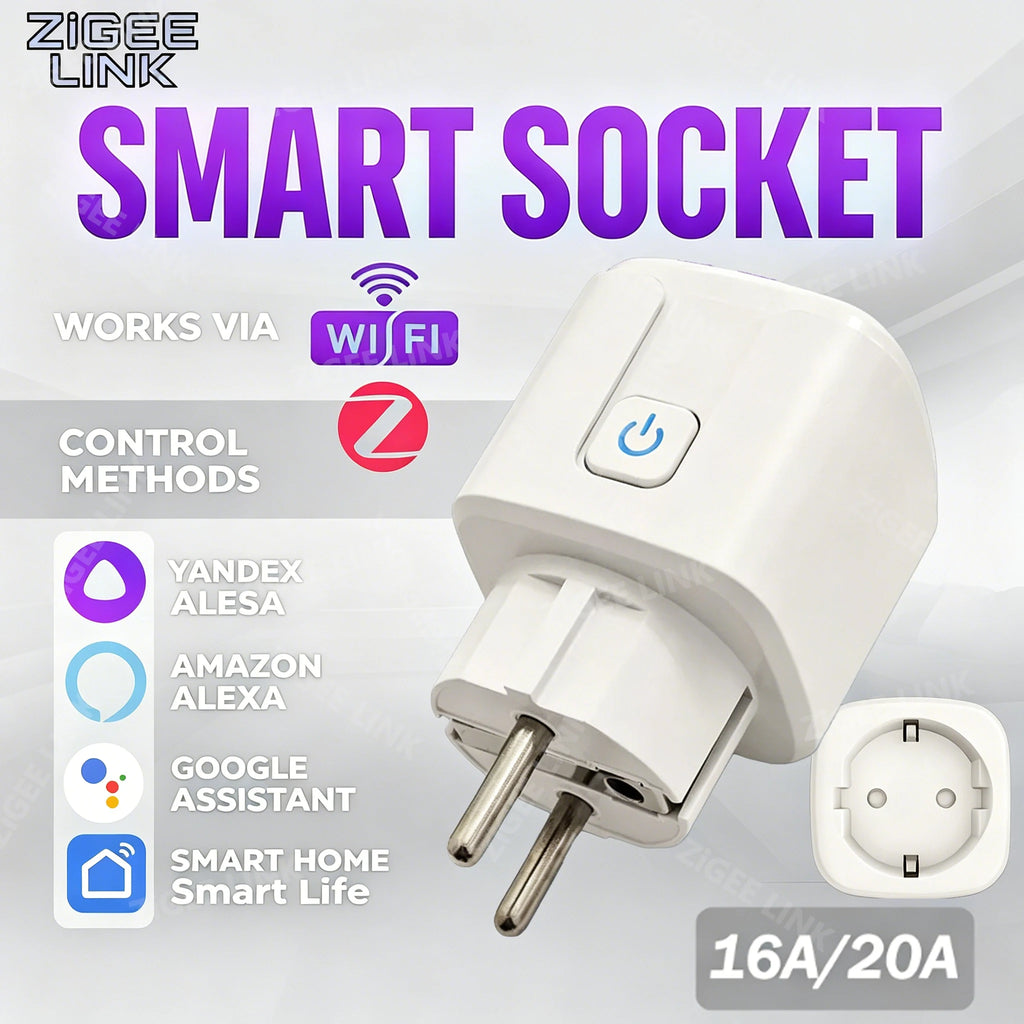 CowLost | plug-socket-covers-product_id-eu-16a-20a-wifi-zigbee-smart-plug-with-power-meter-timing-voice-control-tuya-alexa-google-compatible |1