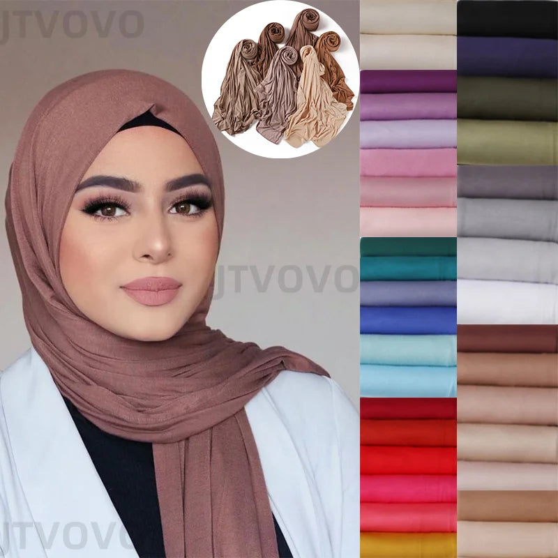CowLost | 80-180cm-big-size-modal-rayon-cotton-jersey-hijab-scarf |1