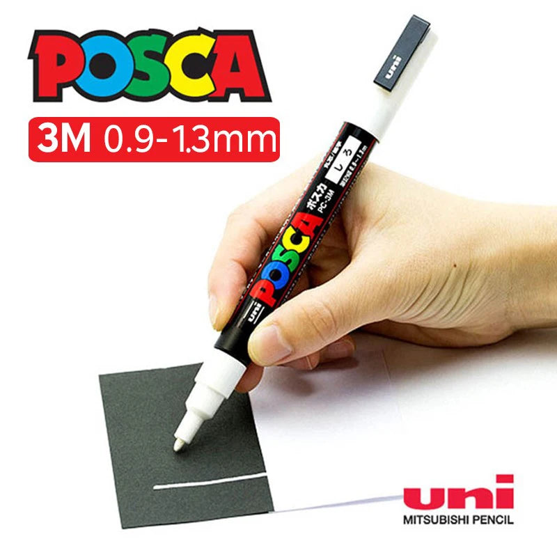 CowLost | product_id-uni-posca-pc-3m-acrylic-paint-marker-pen-for-diy-graffiti-and-craftwork |3