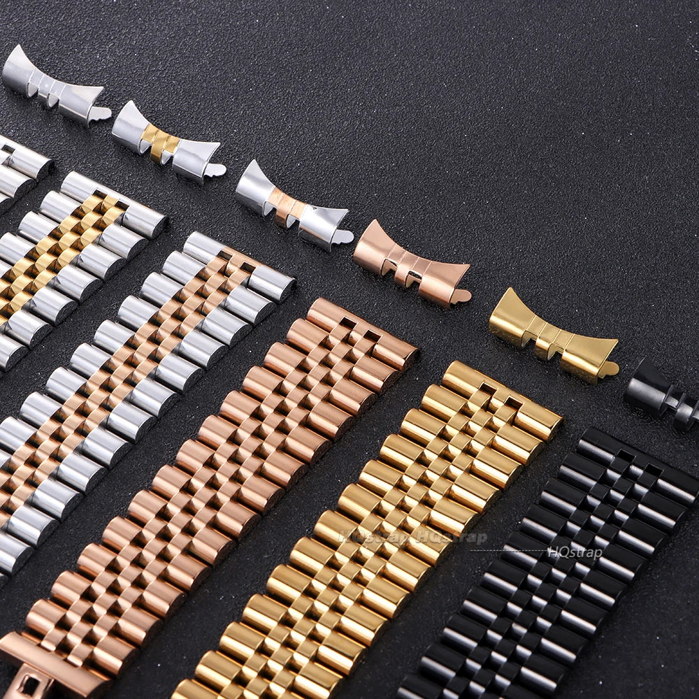CowLost | vinyl-product_id-stainless-steel-rolex-watchband-12-22mm-flat-curved-end-with-butterfly-clasp |6