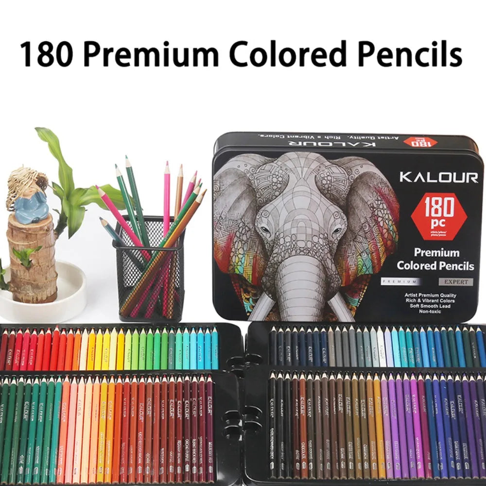 CowLost | art-pencils-product_id-kalour-oil-colored-pencils-set-50-300-pcs-professional-drawing-art-supplies |21