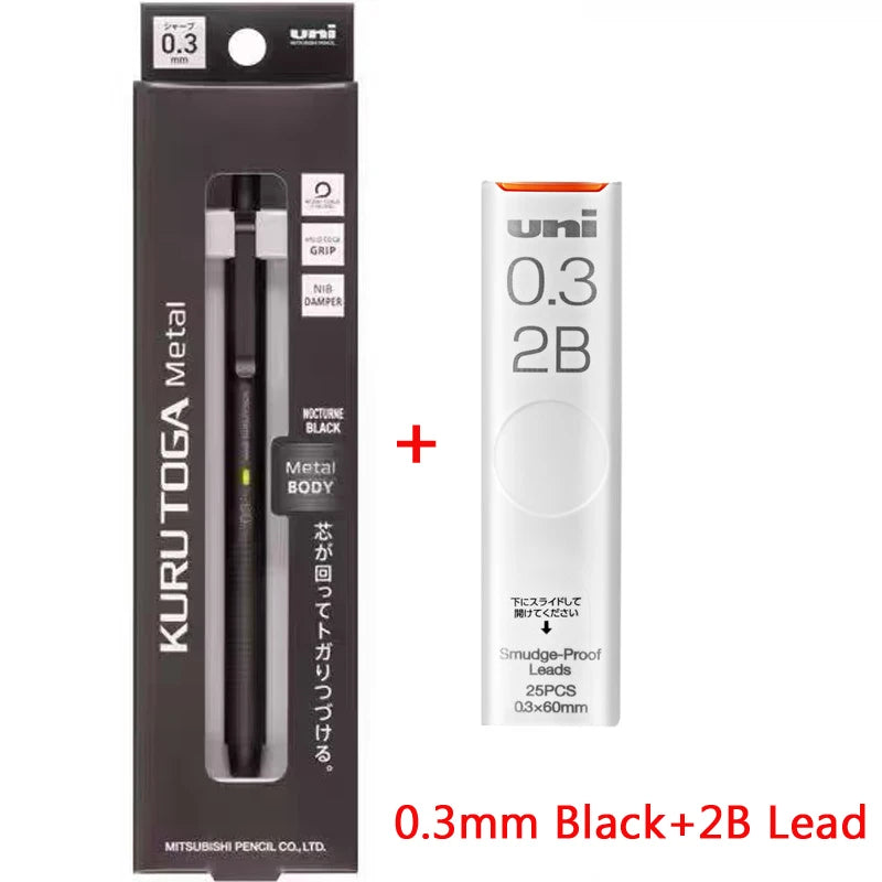 CowLost | product_id-uni-m5-kh-sunrise-orange-limited-kurutoga-0-5mm-auto-rotating-metal-mechanical-pencil-break-resistant |34
