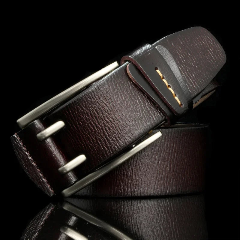 CowLost | 4cm-wide-vintage-style-pin-buckle-genuine-leather-belts-for-men |24