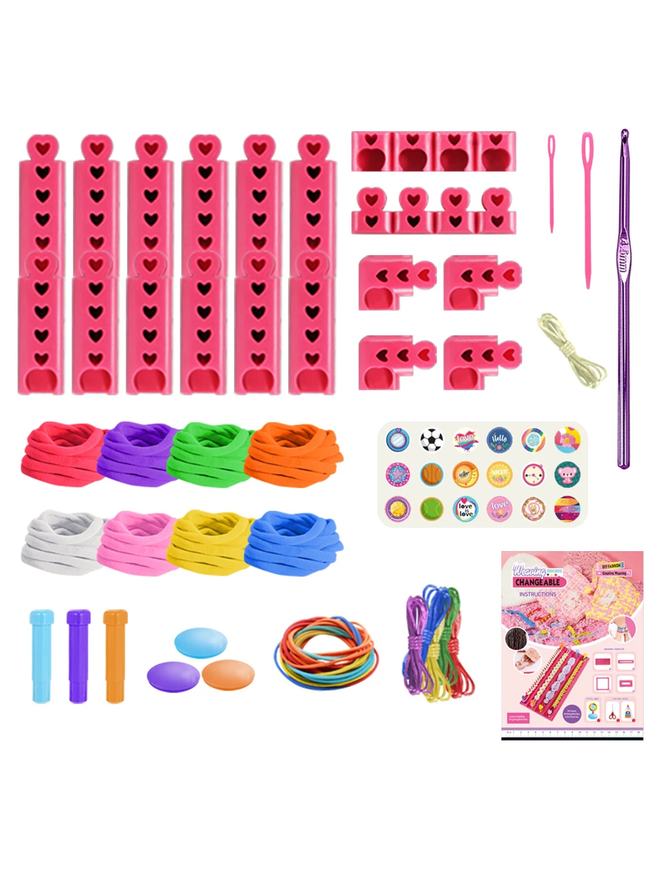 CowLost | product_id-diy-weaving-kit-for-kids-ages-6-arts-crafts-scarves-hats-and-bags |16