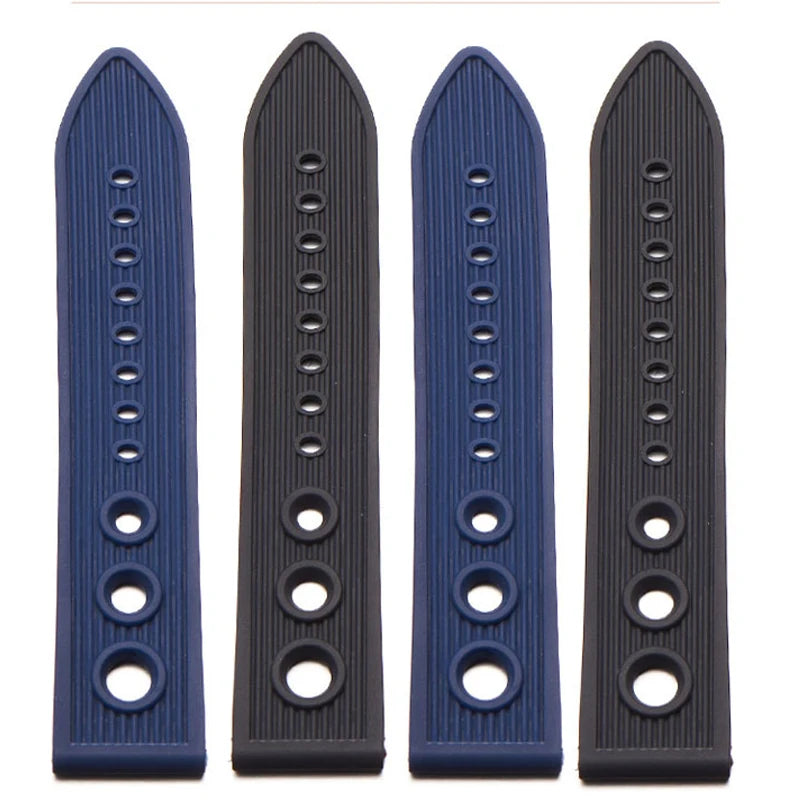 CowLost | product_id-22mm-waterproof-breathable-silicone-wrist-strap-for-rolex-and-seiko-watches |19