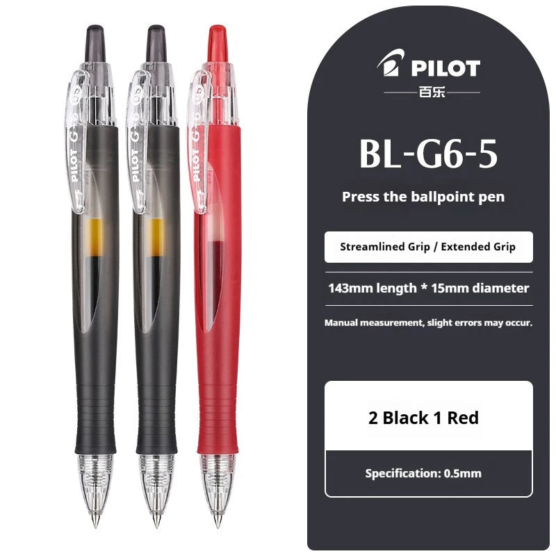 CowLost | product_id-pilot-g-6-0-5mm-gel-pen-with-comfort-grip-black-red-blue-ink-smooth-writing-needle-point |38