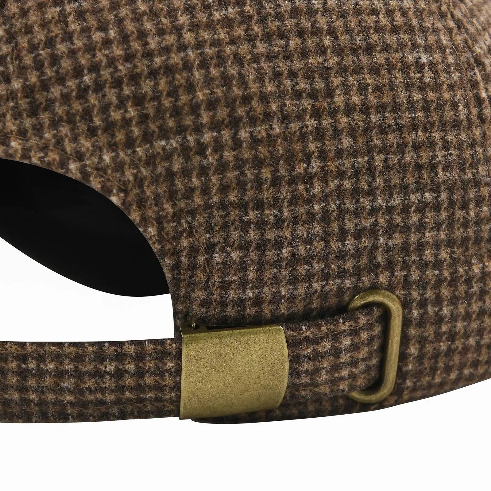 CowLost | botvela-mens-wool-tweed-baseball-cap-casual-style-soft-adjustable-unstructured-hat |13
