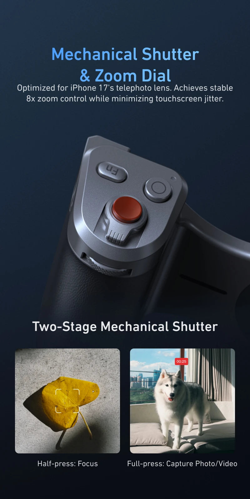 CowLost | telesin-master-grip-set-for-iphone17-pro-max-magnetic-phone-camera-hand-grip |11
