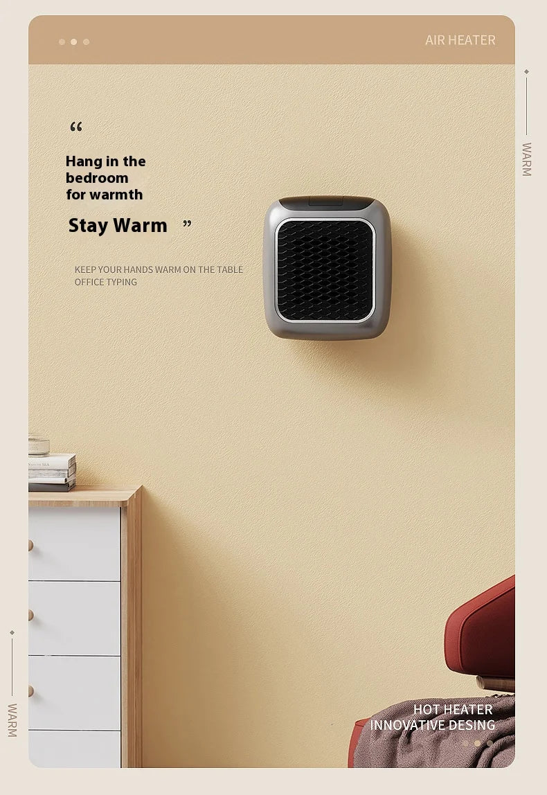 CowLost | electric-heater-home-appliance-heating-furnace-portable-heater-plug-in-room-heater-mini-radiator-remote-heating-500w-1 |8