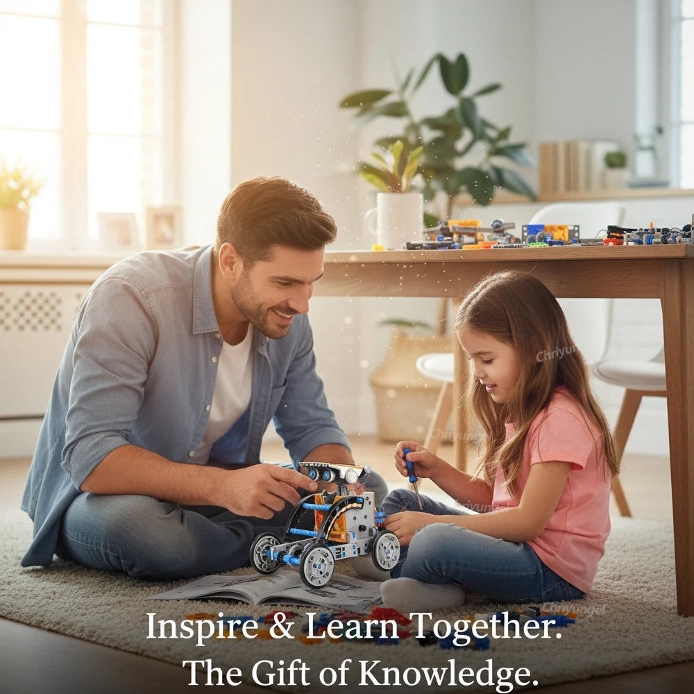 13-in-1 Solar Robot Kit DIY STEM Science Toys for Kids Gifts