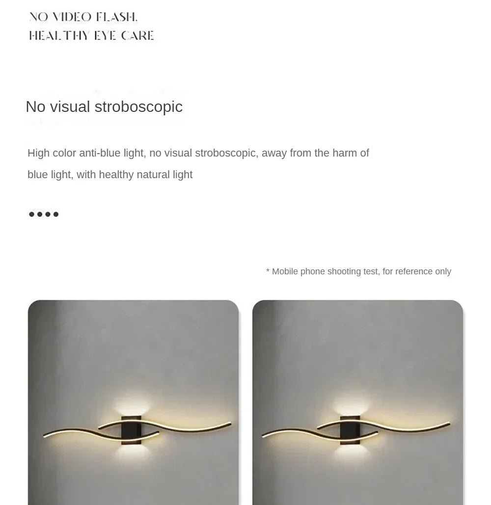 CowLost | product_id-damiasmil-modern-led-wall-lamp-for-bedroom-living-room-bedside-black-white-gold |9