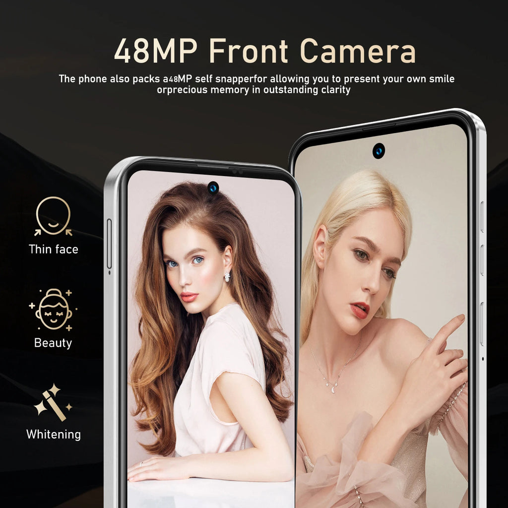 CowLost | fuffi-s24-pro-smartphone-android-4300mah-12gb-ram-512g-rom-6-56-inch-phone-720x1612hd-24mp-48mp-4g-network-mobile-phone |4
