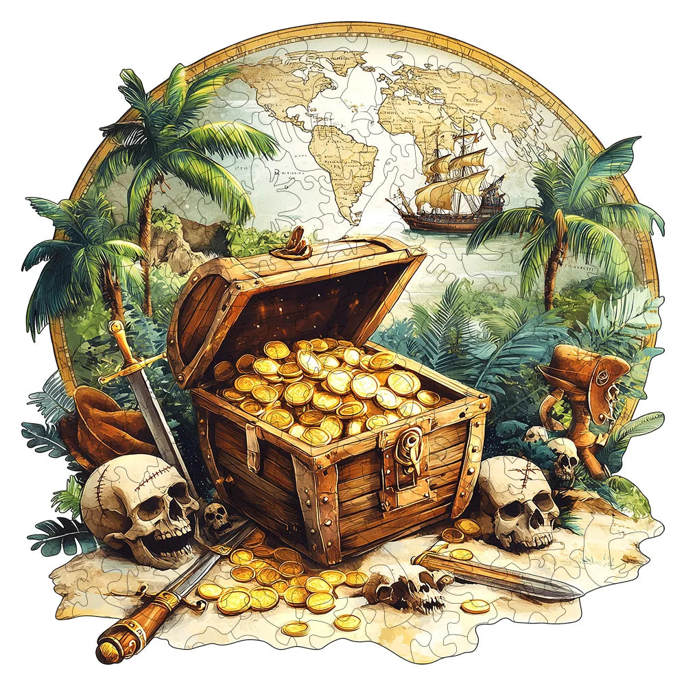 CowLost | product_id-pirate-treasure-world-wooden-jigsaw-puzzle-family-game-home-decor-gift |5