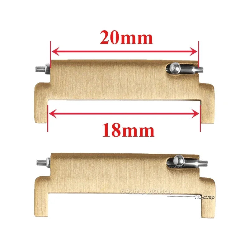 CowLost | product_id-2pcs-stainless-steel-quick-release-watch-strap-adapters-18mm-22mm |31