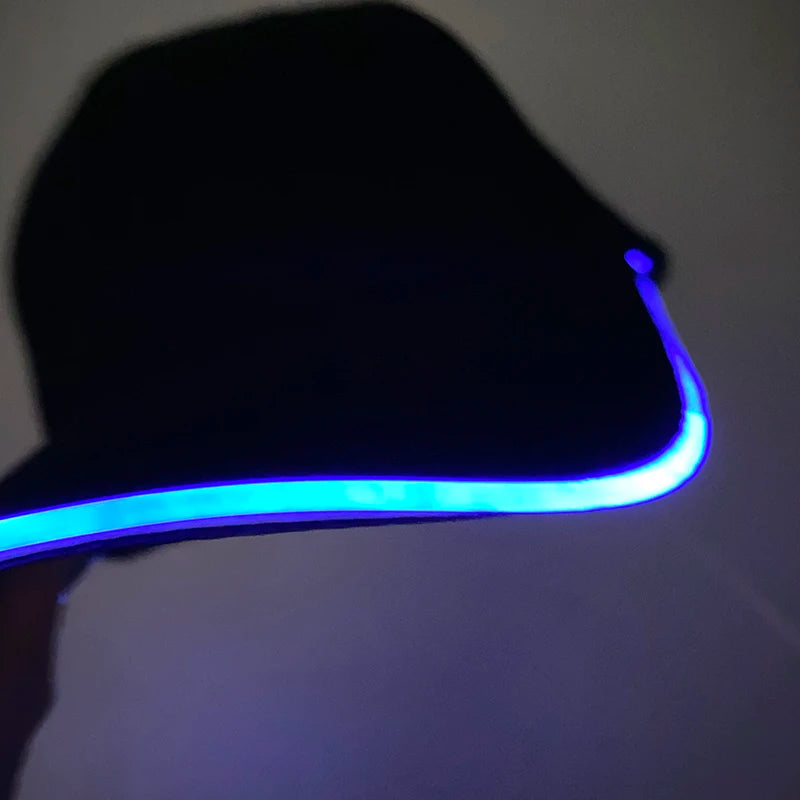 CowLost | fashion-led-glow-cap-outdoor-sport-sunshade-glowing-baseball-cap |17