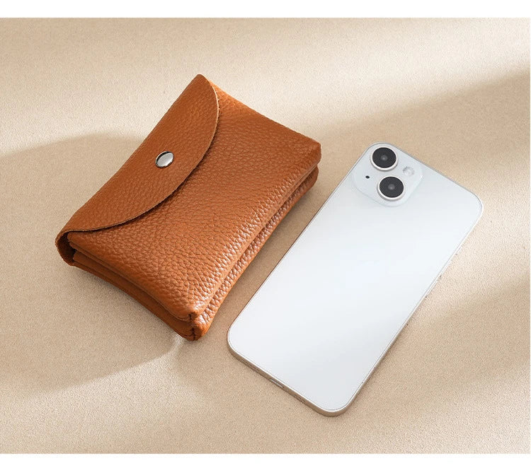 CowLost | activewear-pants-genuine-top-layer-cowhide-coin-purse-for-women |9