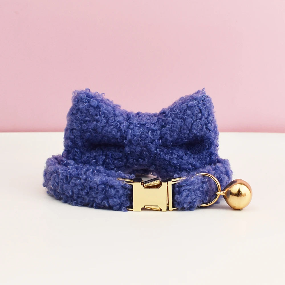 CowLost | cat-furniture-personalized-teddy-cat-collar-with-bell-and-name-plate |19