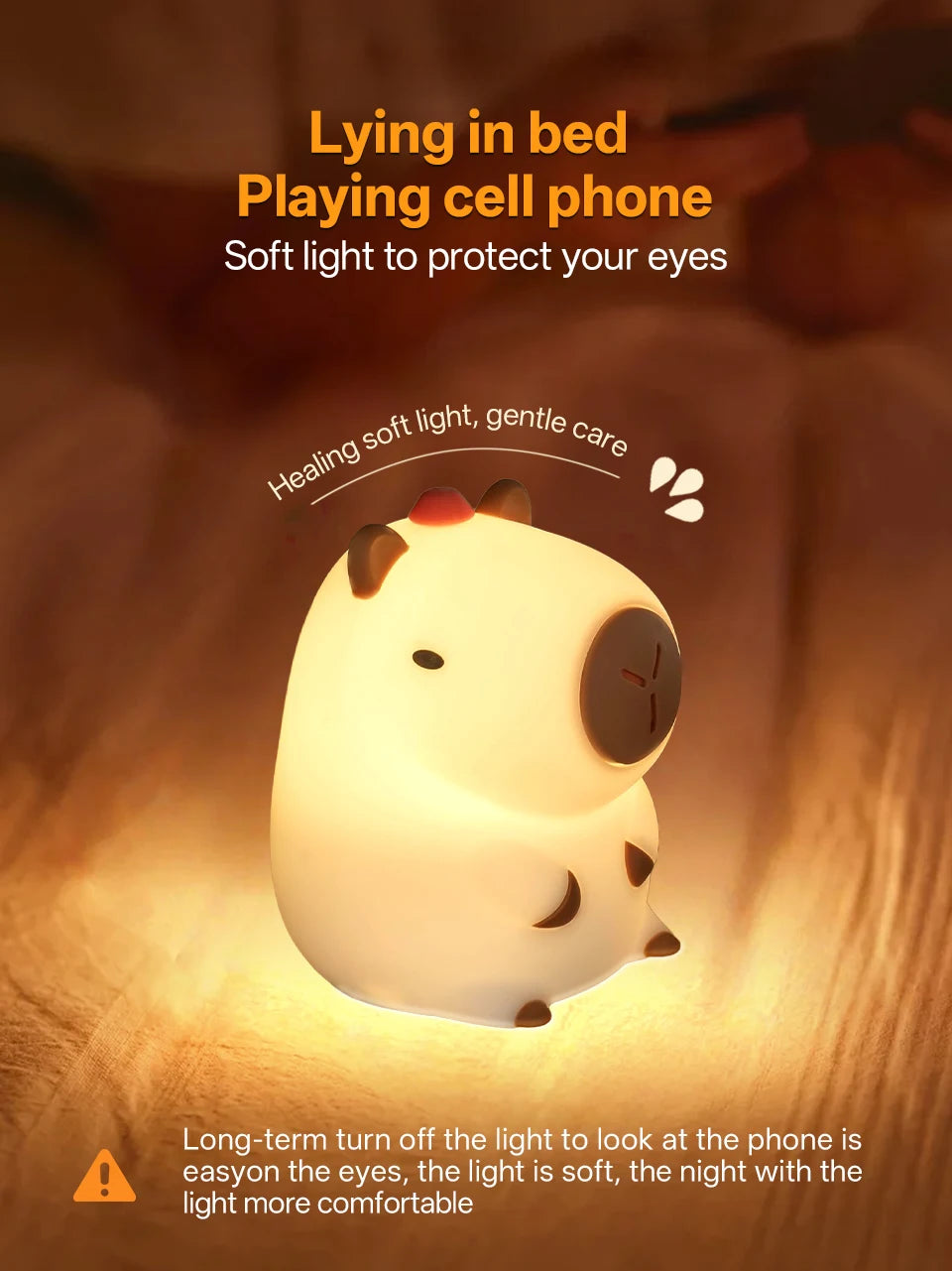 CowLost | product_id-ggbingo-rechargeable-dimmable-capybara-touch-night-light-for-kids-room |11