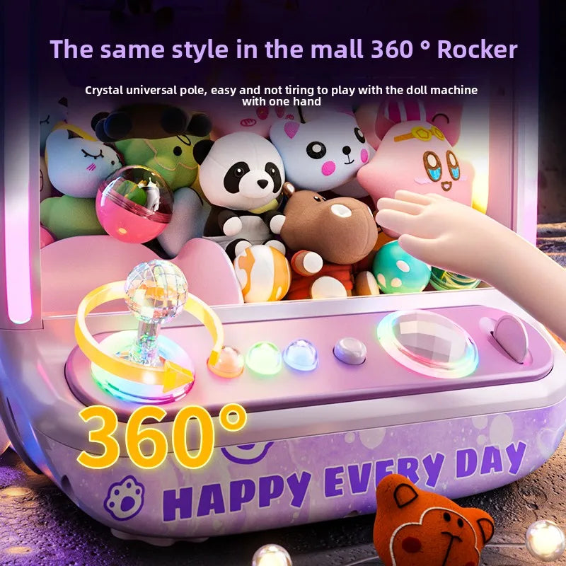 CowLost | product_id-diy-automatic-coin-operated-mini-claw-crane-doll-machine-toy-with-music-for-kids-christmas-gifts |4