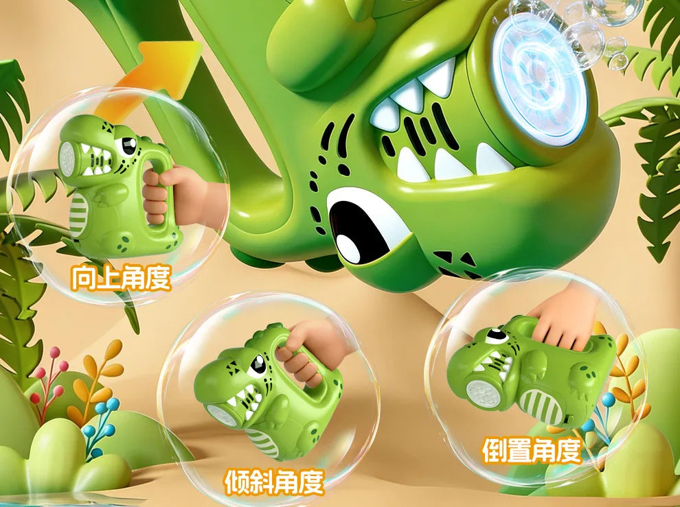 CowLost | product_id-handheld-automatic-dinosaur-bubble-gun-for-outdoor-family-fun |8