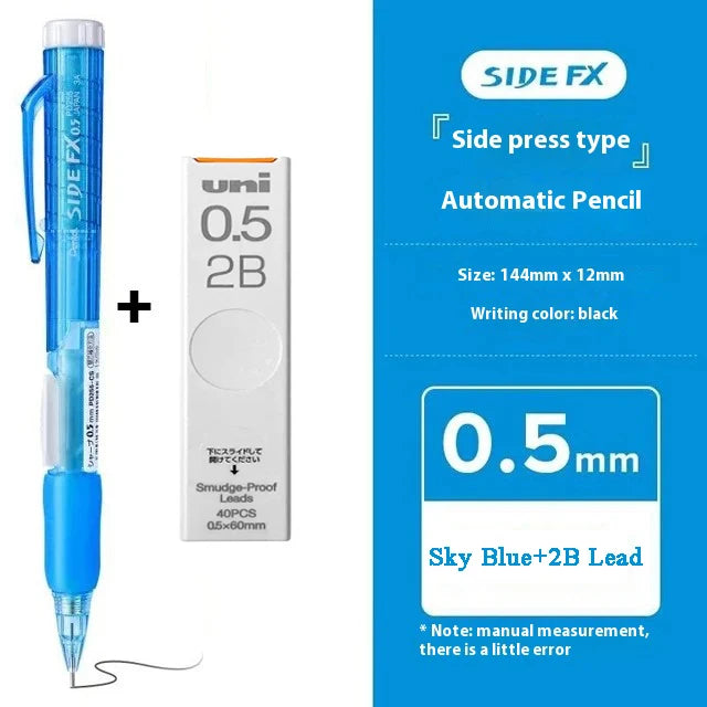 CowLost | product_id-pentel-japan-pd255-0-5mm-mechanical-pencil-side-push-non-retractable-for-drawing-and-sketching |15