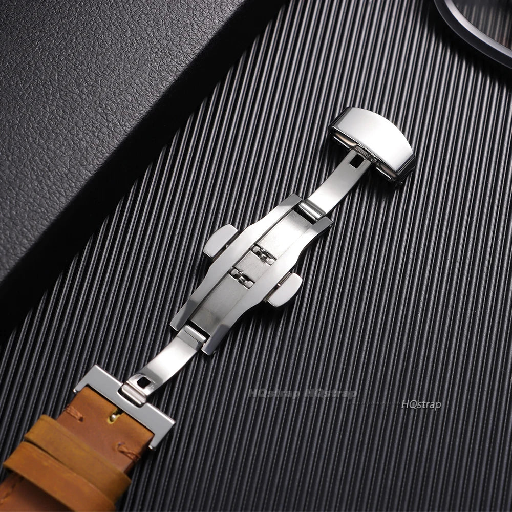 CowLost | bracelets-product_id-cowhide-leather-quick-release-watch-strap-for-seiko-omega-18-24mm-with-butterfly-buckle |6