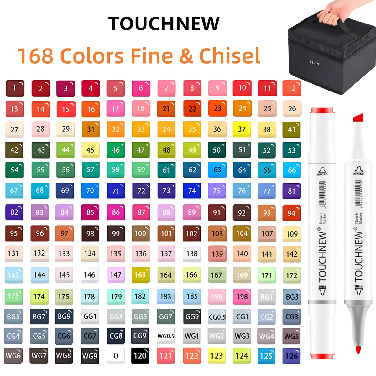 CowLost | markers-product_id-touchnew-dual-tip-alcohol-markers-soft-brush-chisel-for-drawing-coloring |25