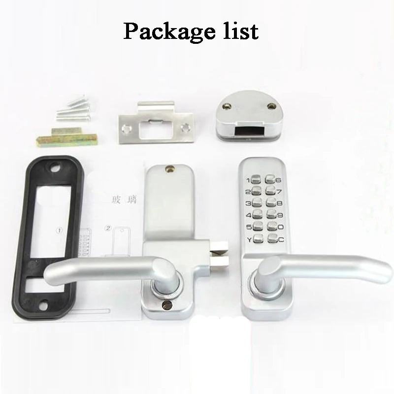 CowLost | locks-keys-product_id-waterproof-mechanical-keyless-swing-glass-door-lock-with-password-keypad-for-garden-gate |5