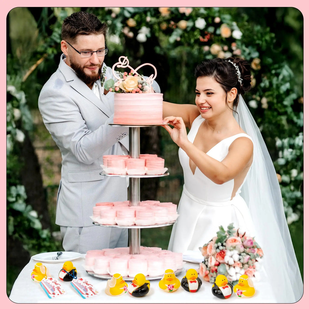 CowLost | product_id-2-8pcs-bride-and-groom-wedding-rubber-ducks-bulk-decorations-gift-bag-presents |4
