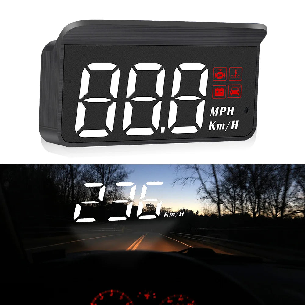 CowLost | new-car-obd2-hud-head-up-display-windshield-projector-speedometer-gauge-on-board-computer-digital-electronic-auto-accessories |1
