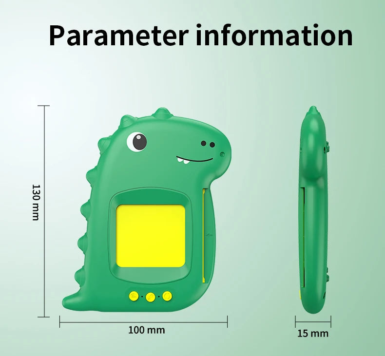 Early Education Talking Flash Card Machine with English Audio Book for Kids Birthday Gift Toy