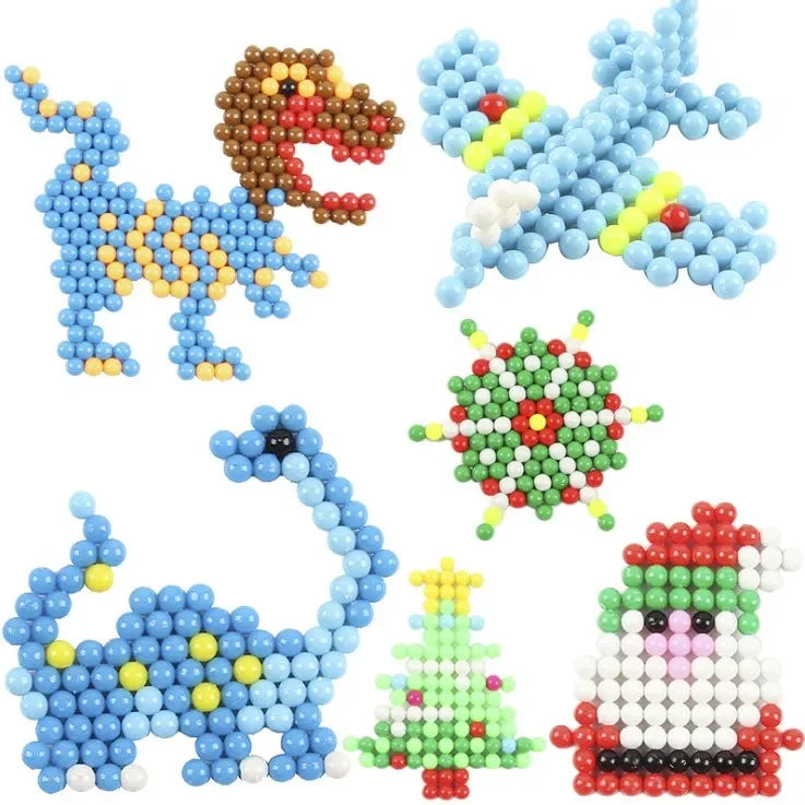300Pcs 5mm Plastic Water Beads Educational Puzzle Toy for Children