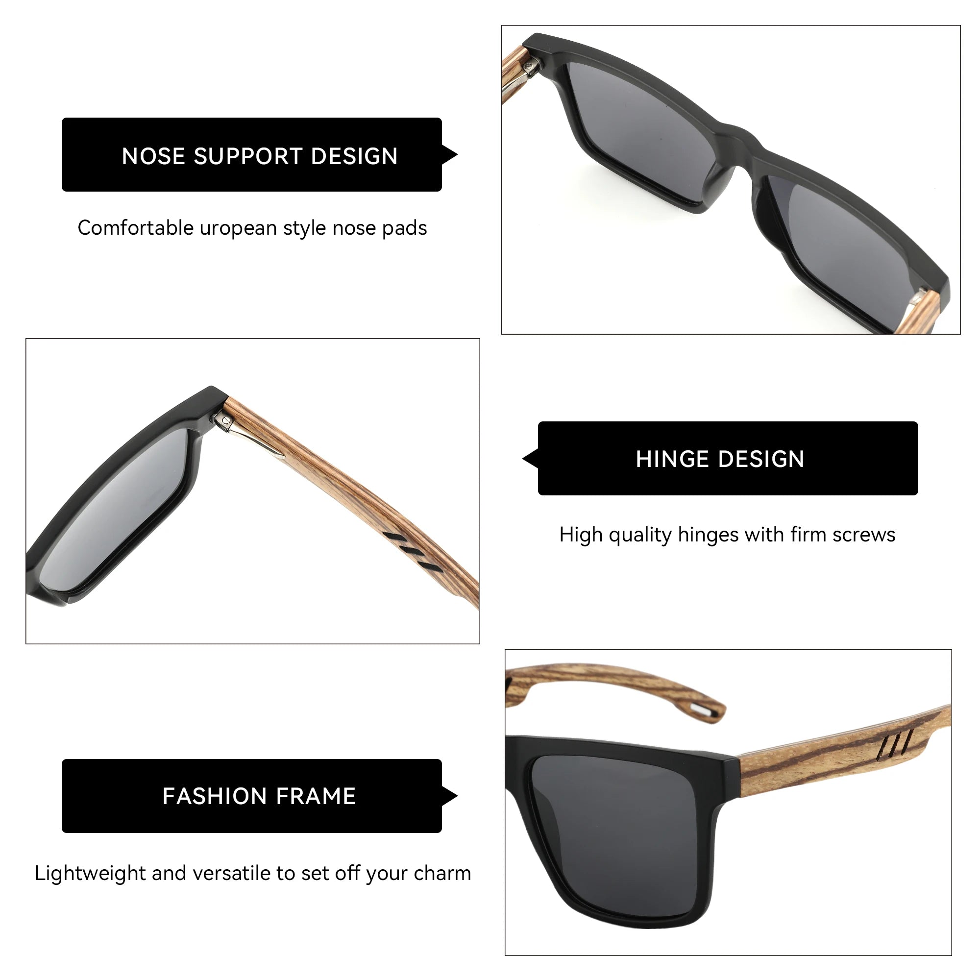 CowLost | zenottic-walnut-wood-sunglasses-with-dark-polarized-lenses-for-men-and-women |8