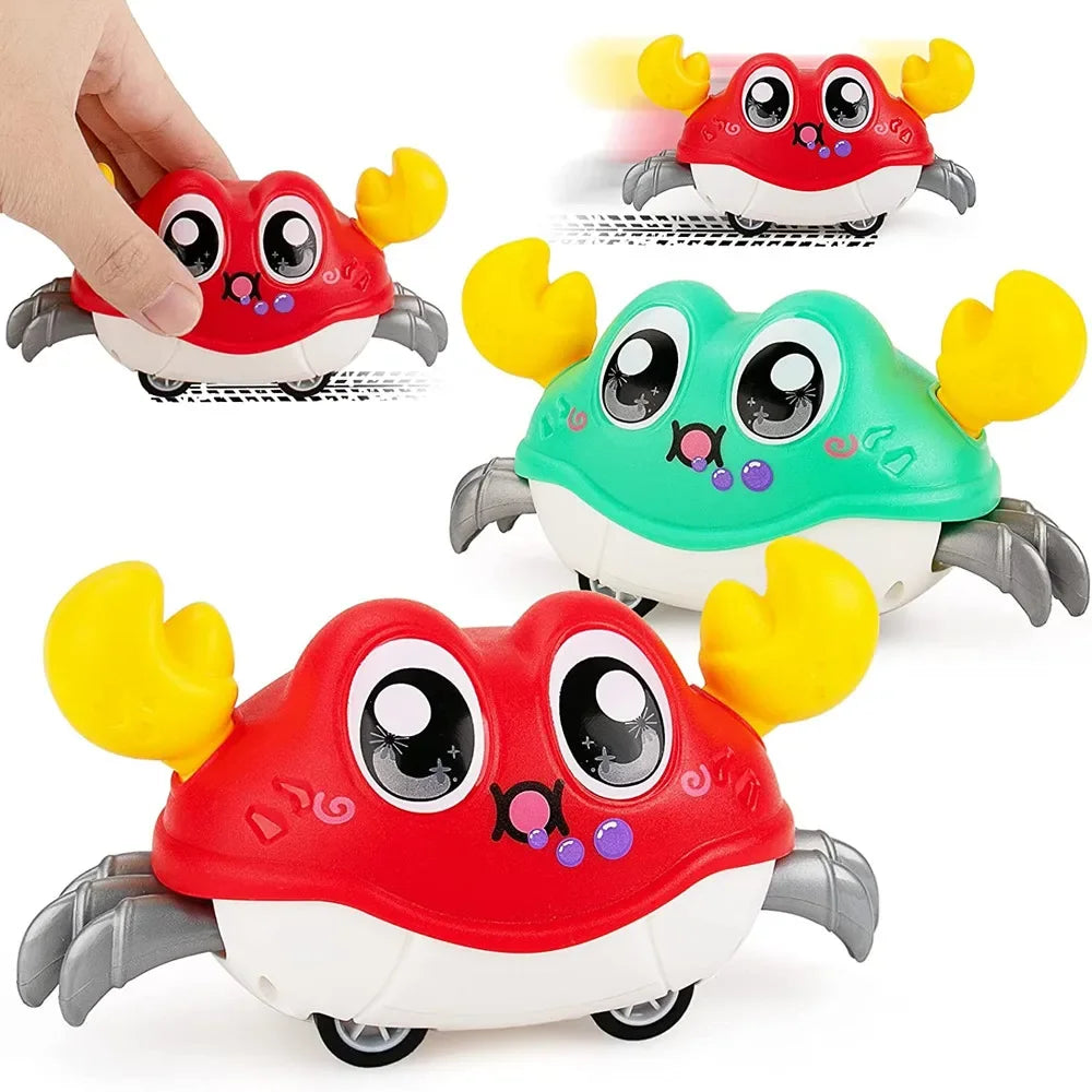 CowLost | product_id-childrens-double-return-force-left-right-shake-pull-back-crab-toy |12