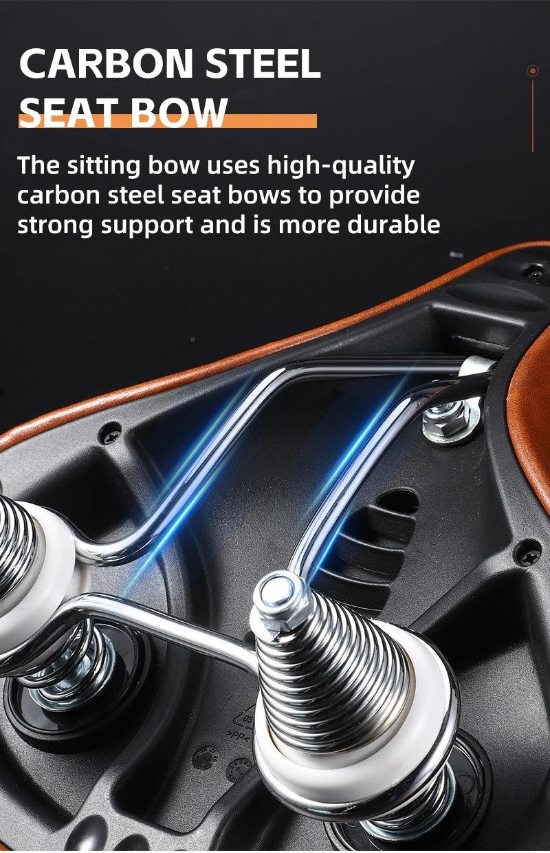 CowLost | west-biking-widen-bicycle-saddle-ergonomic-thick-comfortable-bike-saddle-shock-absorbtion-mtb-e-bike-cushion-bicycle-accessories |50