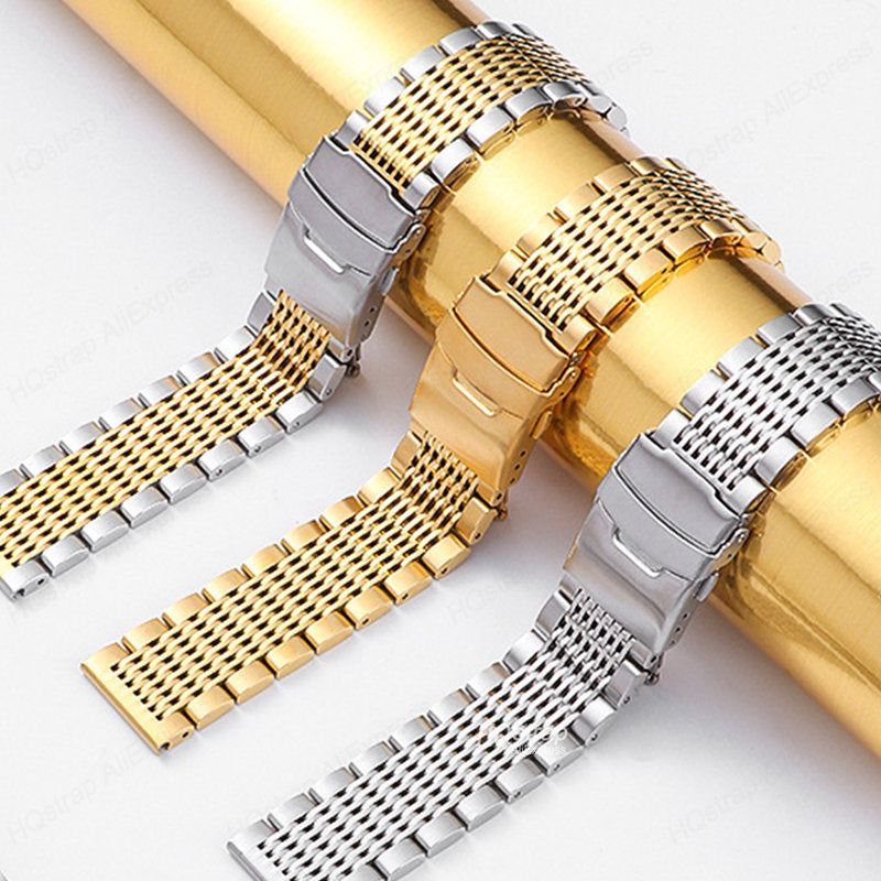 CowLost | product_id-universal-18mm-24mm-stainless-steel-metal-band-for-samsung-watch-3-4-5-seiko |9