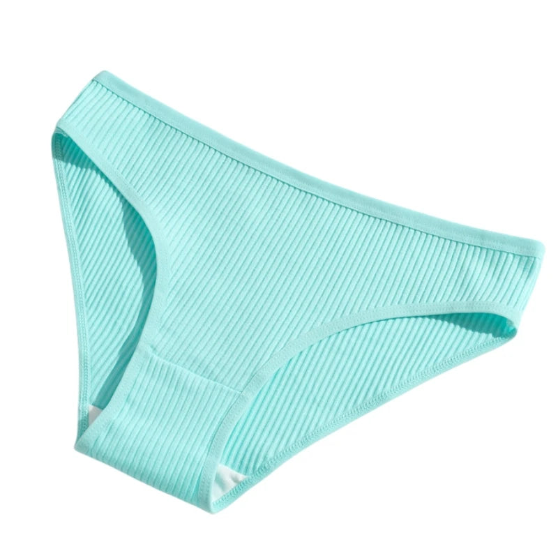 CowLost | product_id-3pcs-women-low-waist-seamless-cotton-breathable-briefs-panties-solid |14