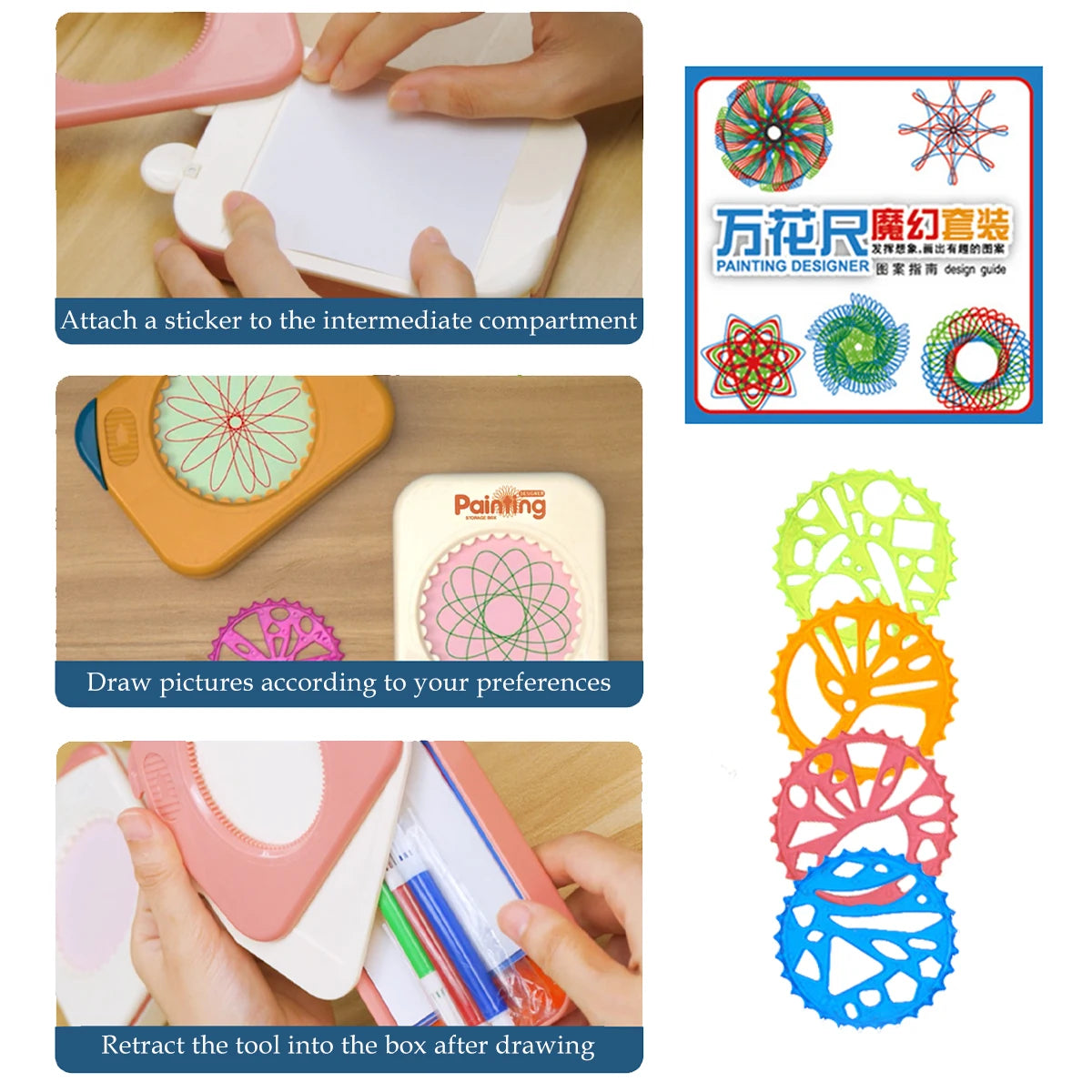 CowLost | product_id-spirograph-geometric-drawing-toy-set-with-special-shaped-rulers-and-classic-gear-designs |5