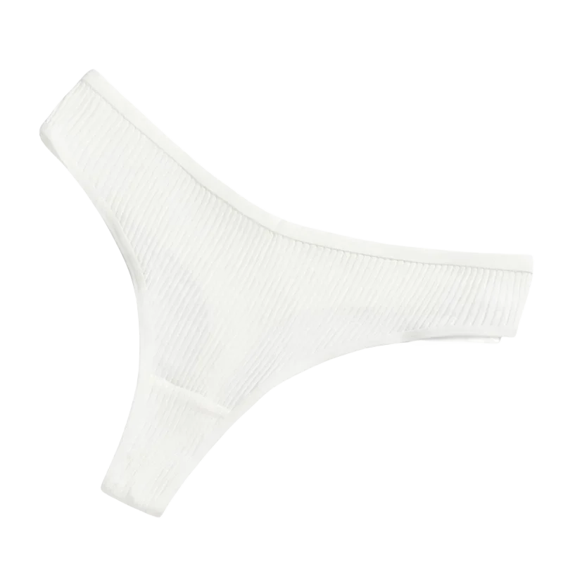 CowLost | product_id-5pcs-womens-cotton-low-rise-v-shape-g-string-thongs-solid-colors-m-xxl |5
