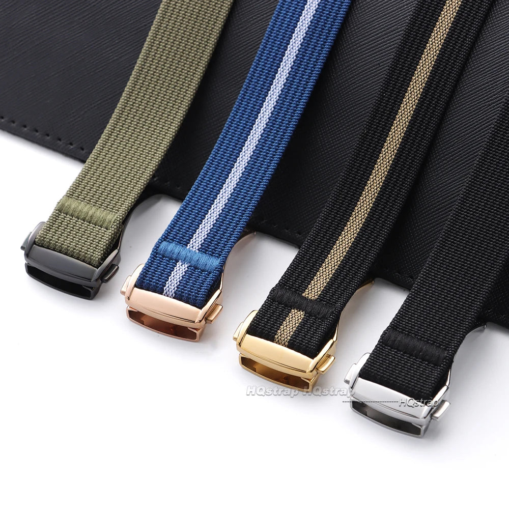 CowLost | watch-bands-product_id-ribbed-nylon-20mm-watch-strap-for-omega-swatch-moonswatch-with-stainless-steel-folding-buckle-unisex-sport-replacement-band |2