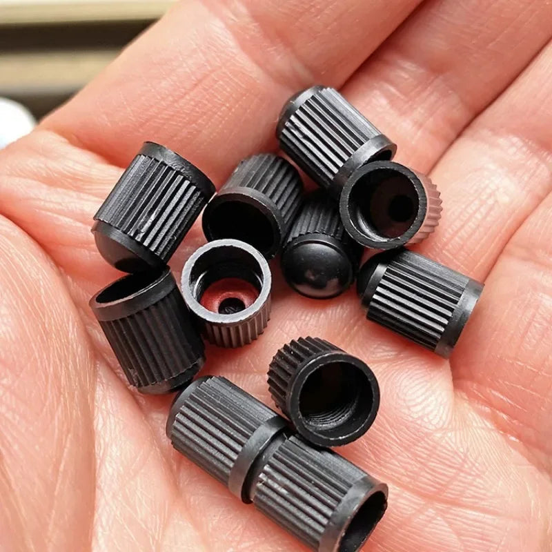 CowLost | tire-valve-dust-caps-stem-covers-plastic-car-wheel |6