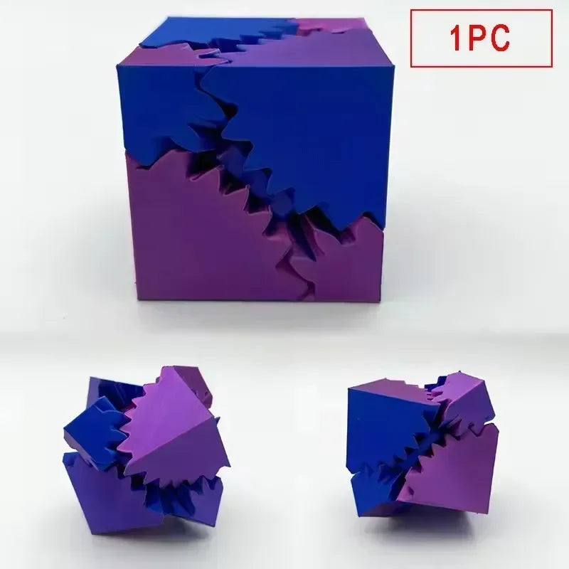CowLost | product_id-3d-printed-rotating-gear-ball-cube-stress-relief-toy |11