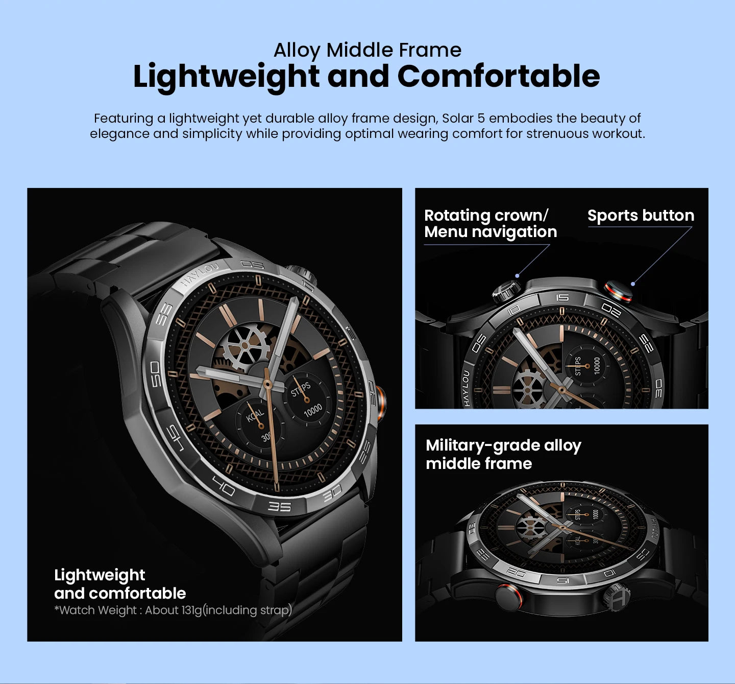 CowLost | haylou-solar-5-voice-calling-smartwatch-1-58-amoled-display |13