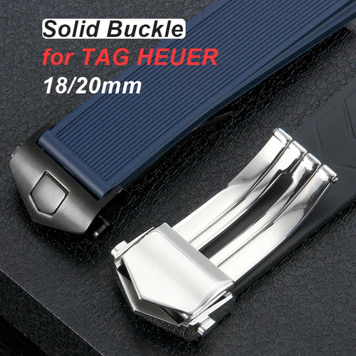 CowLost | product_id-18mm-20mm-stainless-steel-folding-buckles-for-tag-heuer-silicone-leather-watch-straps |1