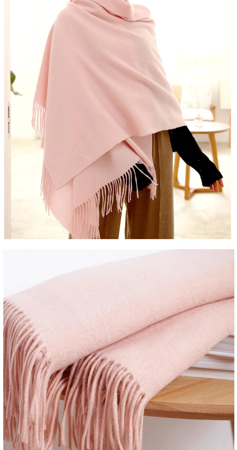 CowLost | wool-scarf-women-thick-cashmere-winter-scars |28