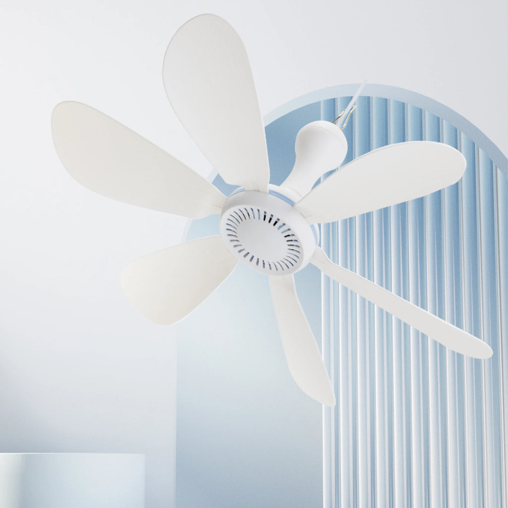 CowLost | product_id-silent-6-blade-usb-ceiling-canopy-fan-with-remote-control-4-speed-hanging-fan-for-camping-bed-dormitory-tent |3