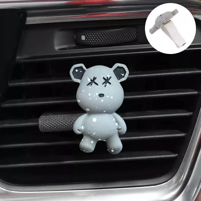 CowLost | product_id-bear-car-air-freshener-vent-clip-ocean-scent-aromatherapy-decoration |16