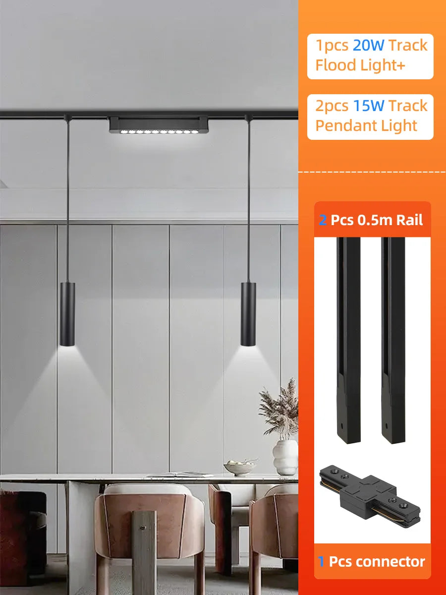 CowLost | seasonal-holiday-decorations-full-set-led-track-rail-lights-85-264v-modern-interior-spotlights |19